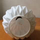 Vintage brass and opaline pendant