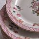 Assiettes à dessert Bernardeaud Limoges _Compagnie des  Indes
