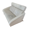 Steiner leather sofa model Faubourg