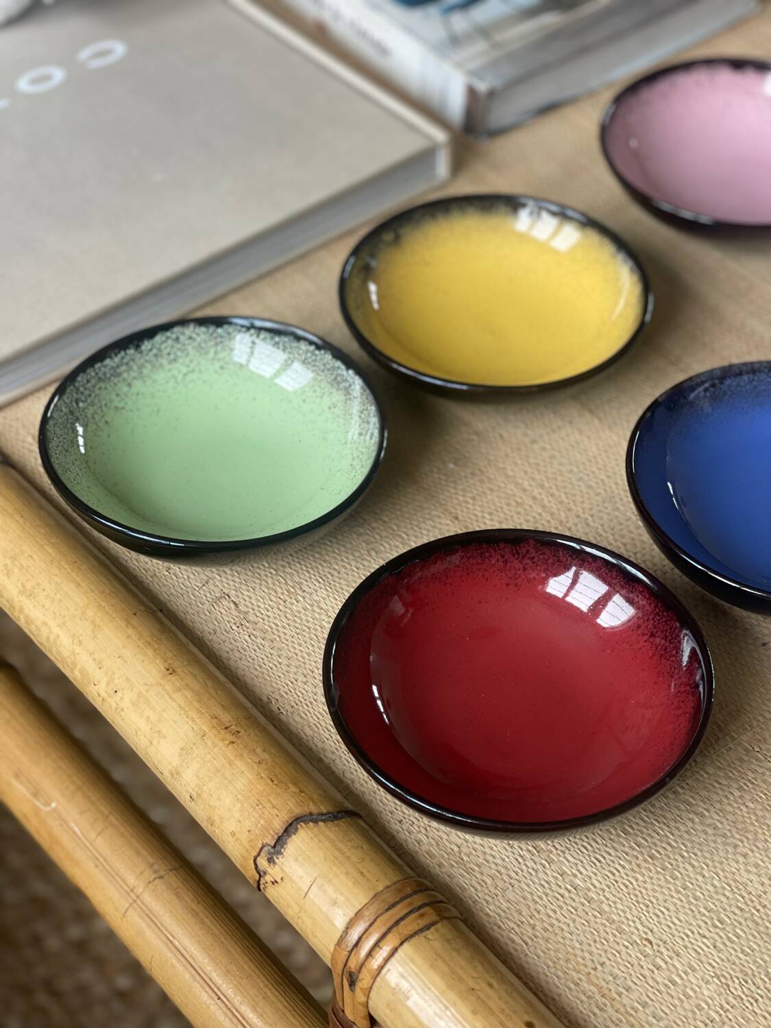 6 Keraluc cups 1960.