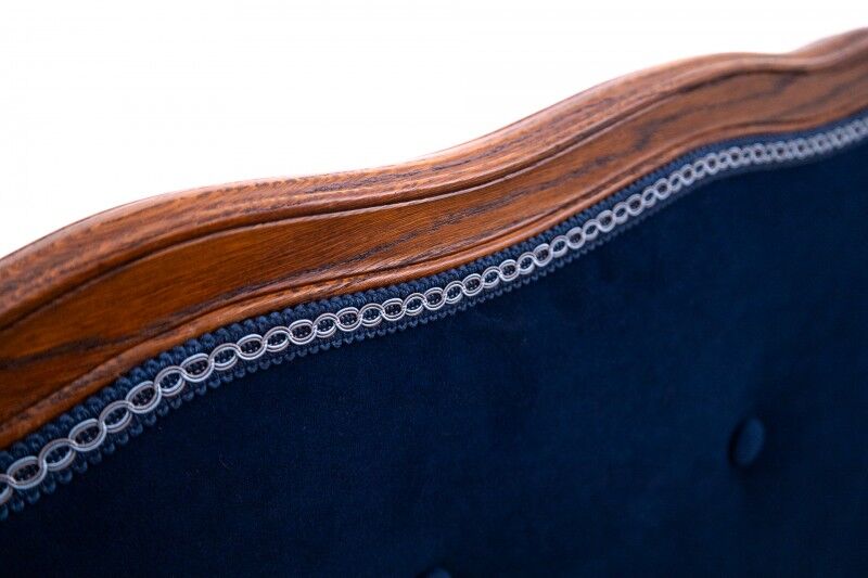 Antique bed, France, circa 1900. After renovation.