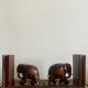 Elephant bookends