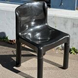 Chaise Kartell noire modèle 4875 Carlo Bartoli