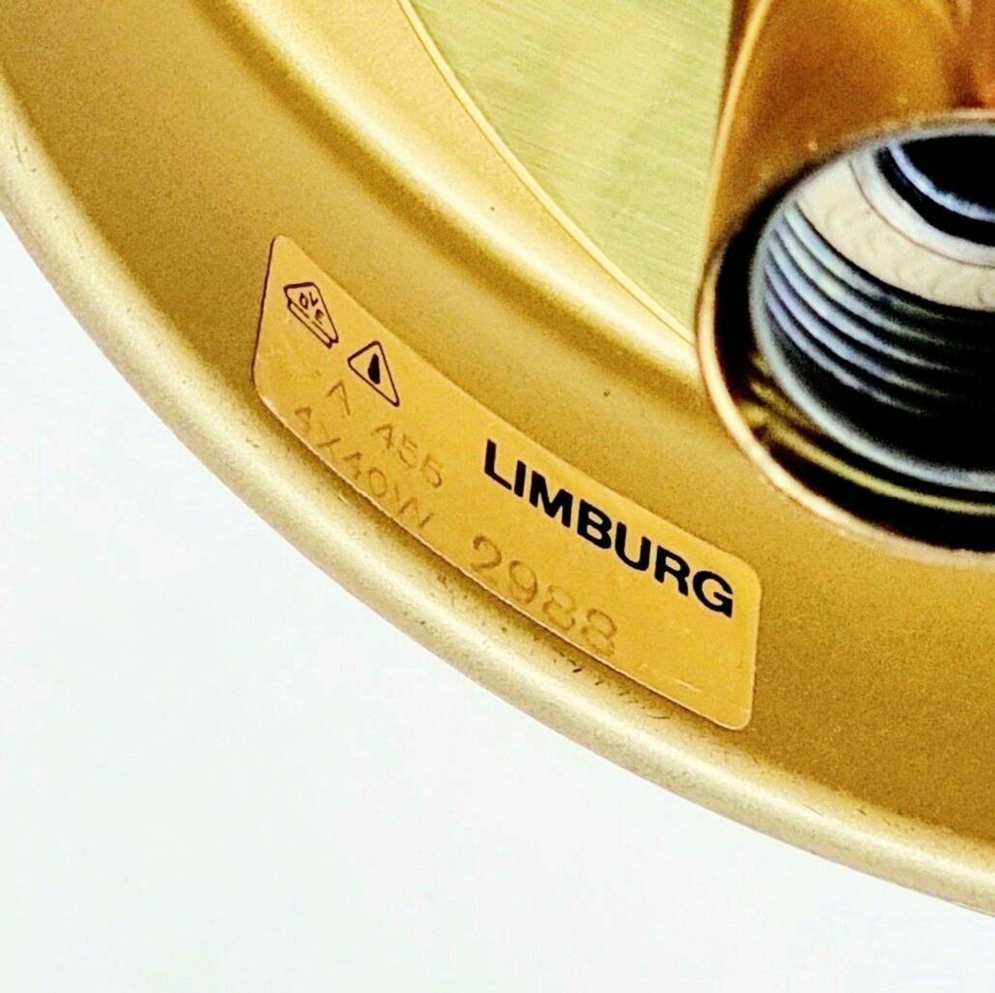 Large Space Age Mushroom-Shaped Ceiling Light from Limburg, Germany, 1970s
