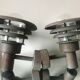 Pair of classic danish copper outdoor lamps