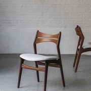 Set of 4 dining chairs ‘model 310’ by Erik Buch for Chr. Christensens Møbelfabrik, Danish design, 60