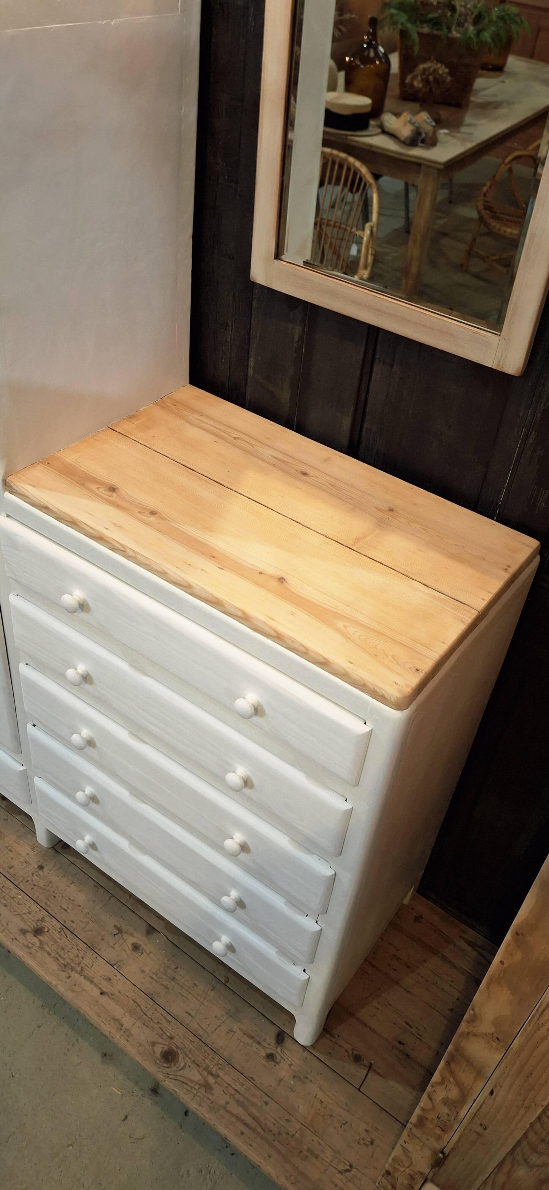 Vintage asymmetrical wardrobe