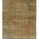 ONE-OF-A-KIND TURKISH HANDWOVEN VINTAGE RUG - RUSTIC VINTAGE CHARM 210X 124