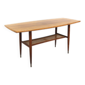 Scandinavian coffee table in rosewood, Sweden, 1950.