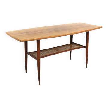 Scandinavian coffee table in rosewood, Sweden, 1950.