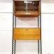 Mid Century Staples Ladderax Shelving Cupboard