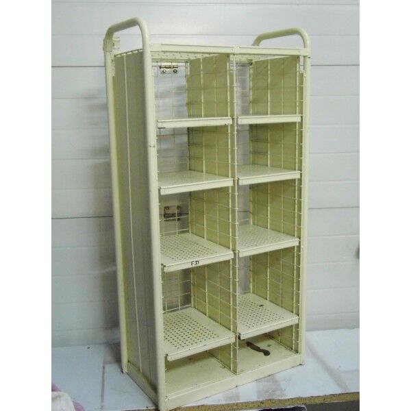 Vintage metal sorting furniture