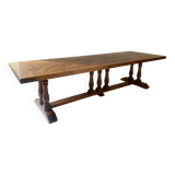 Very large monastery table 3m10 wood