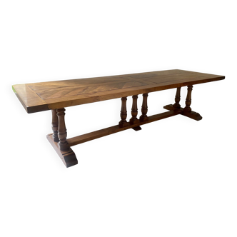 Très grande table monastère 3m10 bois