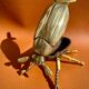 Zoomorphic scarab ashtray