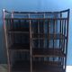 Bamboo rattan shelf