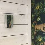 Italian stainless design sconce