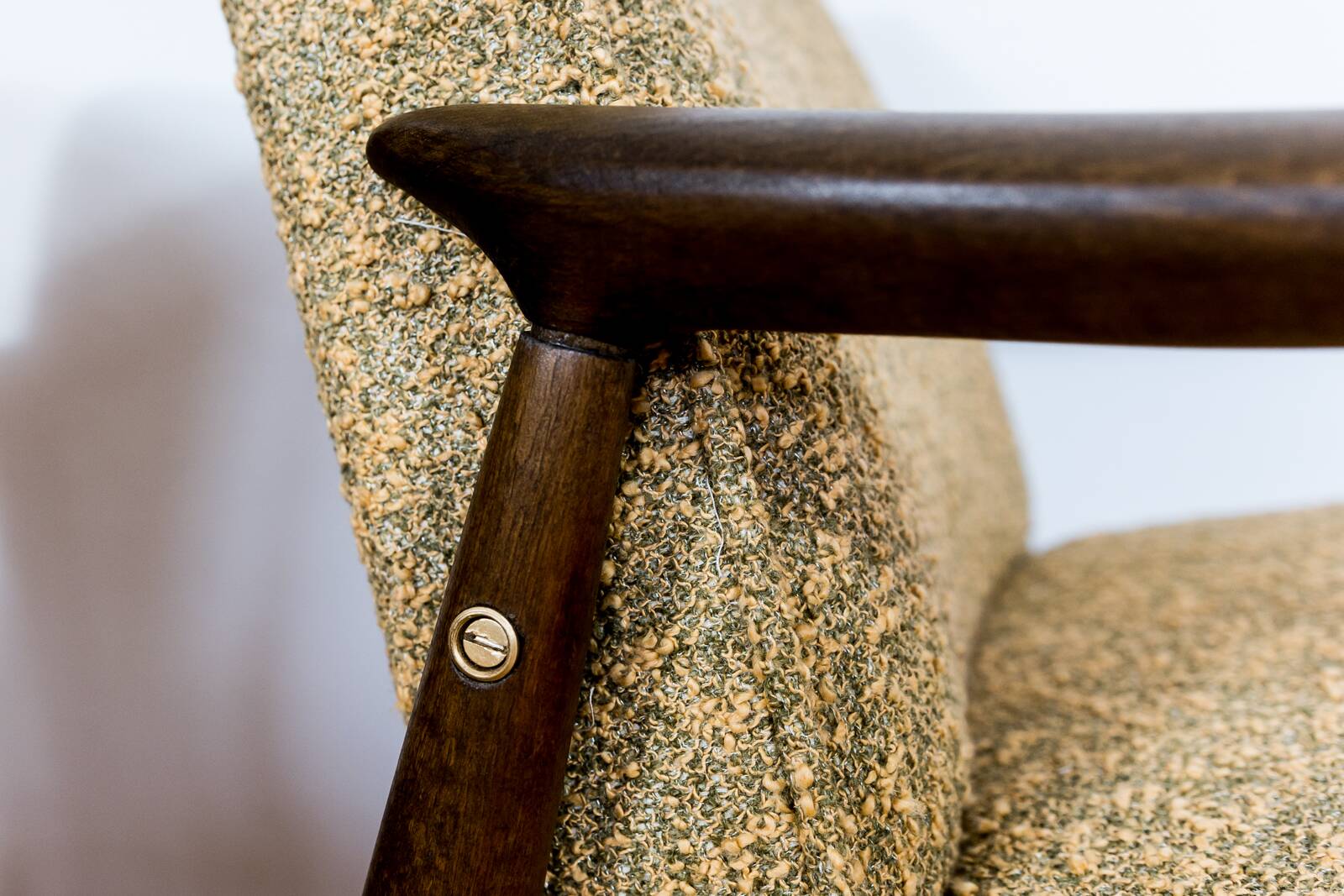 Kvadrat Customizable Pair Of Restored Mid Century Armchairs, 1960s