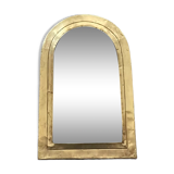 Gilded brass contour mirror