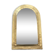Miroir contour laiton doré