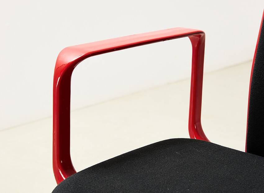 Pair of Supporto Desk Chairs by Frederick Scott for ICF Italy 1976