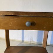 Side table in walnut and beech - 1940