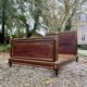 Magnificent Louis XVI style flamed mahogany bed Attributed to Gervais-maximilien Durand