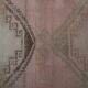 Vintage Turkish hallway rug 84x765 cm