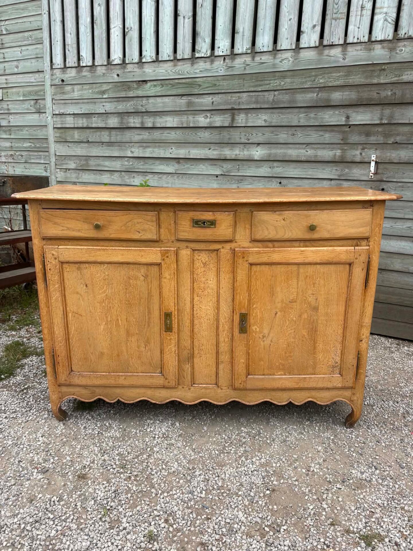 Old wooden sideboard