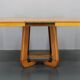 1970s Italian Extendable Dining Table in Maple Finish