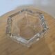 Bohemian crystal ashtray from 1970