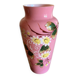 Vase balustre en opaline Napoléon lll