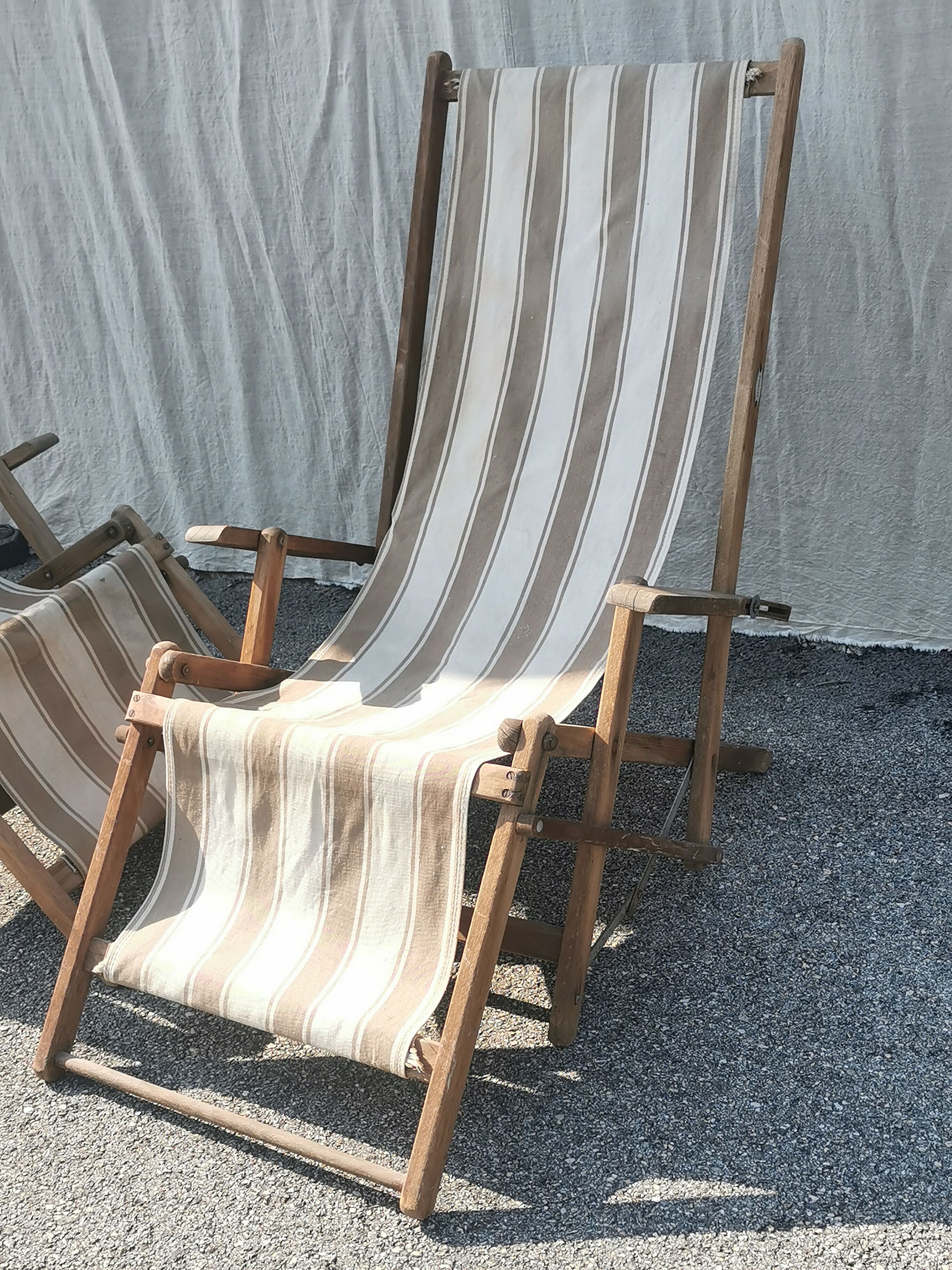 Paire de chiliennes vintage 60
