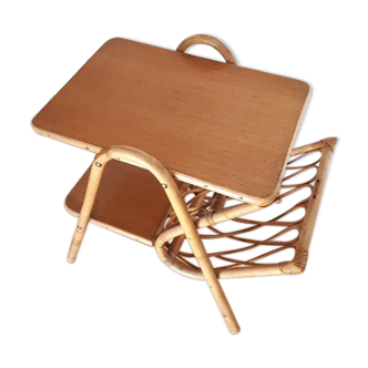 Rattan coffee table