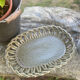 Woven ceramic basket
