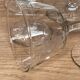 Set of 6 wine glasses in cut glass