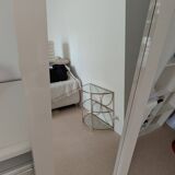 Modern White Lacquered Mirror - Excellent condition