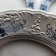 Deep plates x 6 from the French manufacturer Sarreguemines, Aïda collection. Antique and rare.