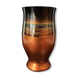 Vase en verre années 50