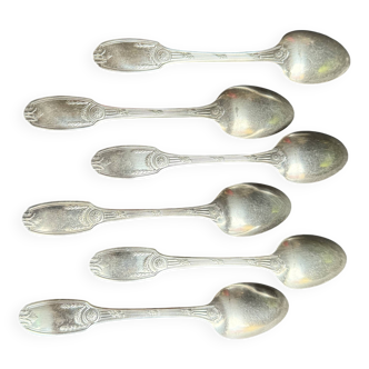 6 Small spoons in a box – Christofle Delafosse