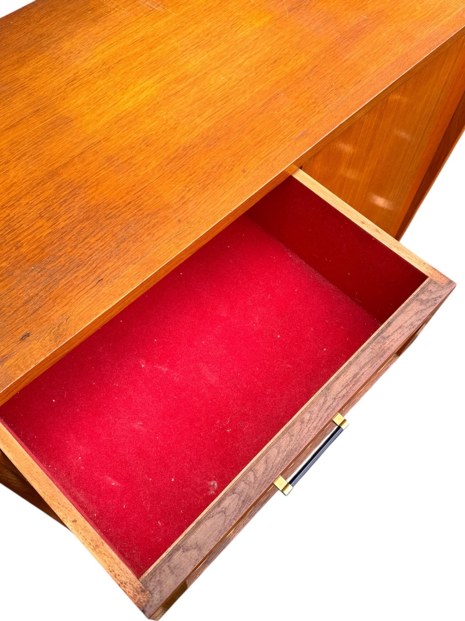 Vintage rattan sideboard