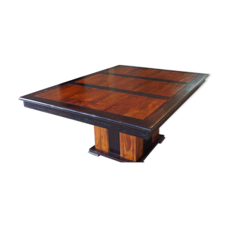Exotic wooden table