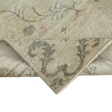 Hand-knotted antique turkish beige carpet 155 cm x 273 cm
