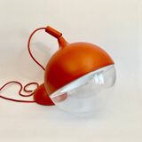 Vintage Ikea Väster Orange Space Age Pendant Lamp 1990 - Knut Hagberg Design