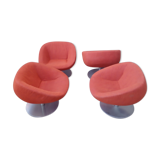 Suite de 4 fauteuils Andrew World