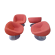 Suite de 4 fauteuils Andrew World