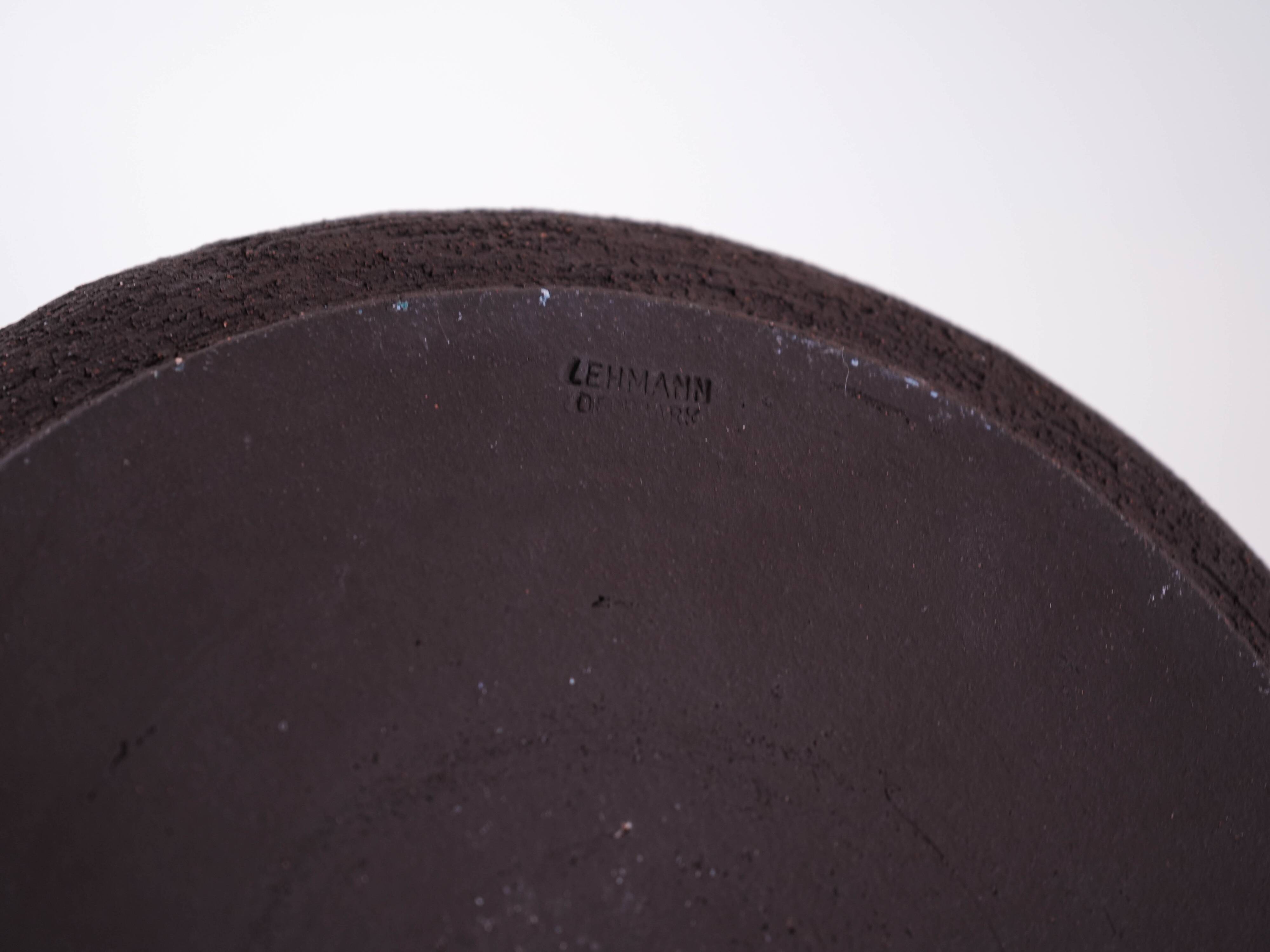 Ceramic bowl, Danish design, 1960s, manufactured by Lehmann