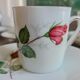 6 espresso cups in Bavarian porcelain Winterling Marktleuthen