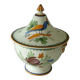 Earthenware tureen floral bird decoration nevers la rochelle?