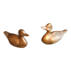 Couple of brass ducks